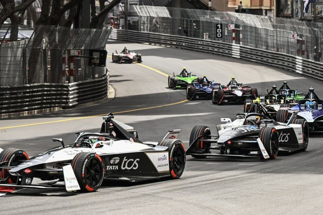 Los reyes de Montecarlo: Jaguar hizo el 1-2 en el ePrix de Mónaco